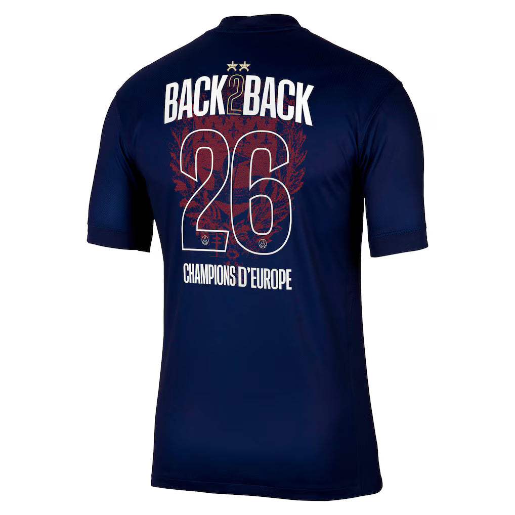 Maillot PSG BACK2BACK 2026 Avec 2 Étoiles ⭐️⭐️