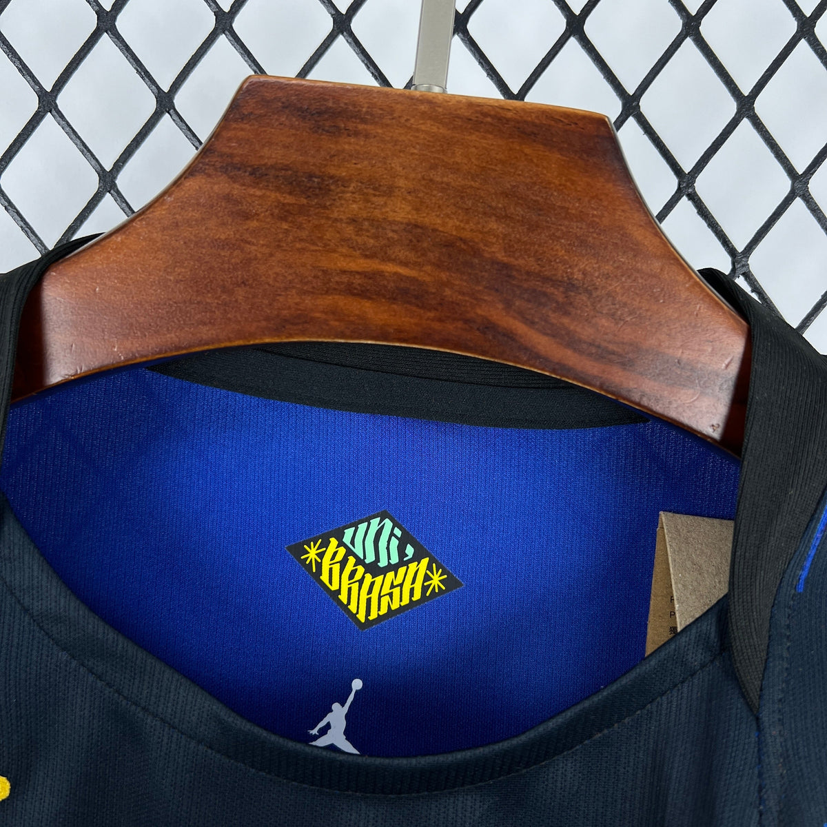 Maillot Brésil Extérieur Jordan Coupe du Monde 2026 - Noir et Bleu